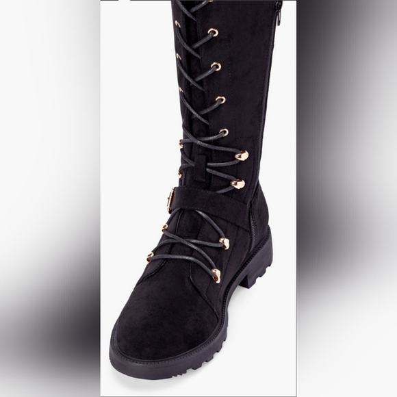 Phyllida Black Over-The-Knee Lace-Up Boot 6.5 MSRP $72.95 - Picture 5 of 6